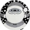 Kindertapijt Joy Rond , Santa Sinterklaas Voor Kinderen - Structuree Cercle 160 Cm-RugsX Hot