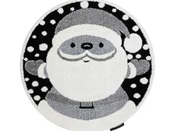 Kindertapijt Joy Rond , Santa Sinterklaas Voor Kinderen - Structuree Cercle 160 Cm-RugsX Hot