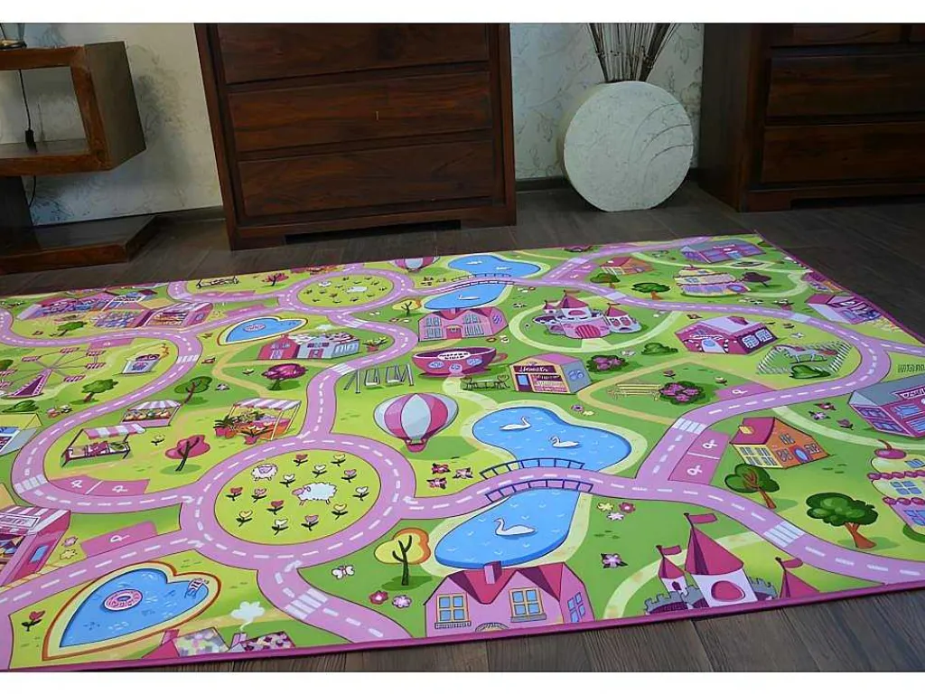 Kindertapijt Sweet Town 150X250 Cm-RugsX Outlet