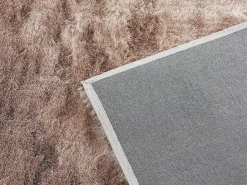 Kleed Shaggy Dolce Taupe Met Beige Weerschijn - Polyester - 160*230 Cm-OZAIA Outlet