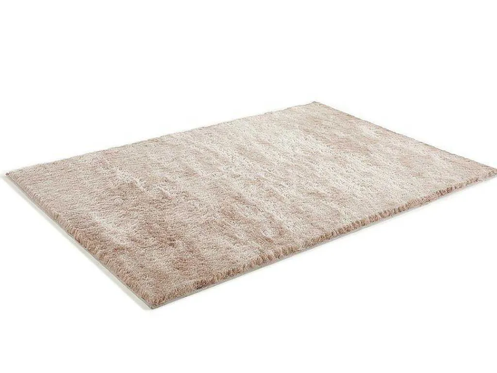 Kleed Shaggy Dolce Taupe Met Beige Weerschijn - Polyester - 160*230 Cm-OZAIA Outlet