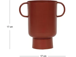Kleine Vaas Met Handvatten - H17 Cm - Terracotta - Bilian-OZAIA Sale