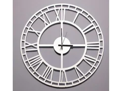 Klok Vintage 7, Wit, Zwart, 50X1,5X50 Cm,-EPIKASA Hot