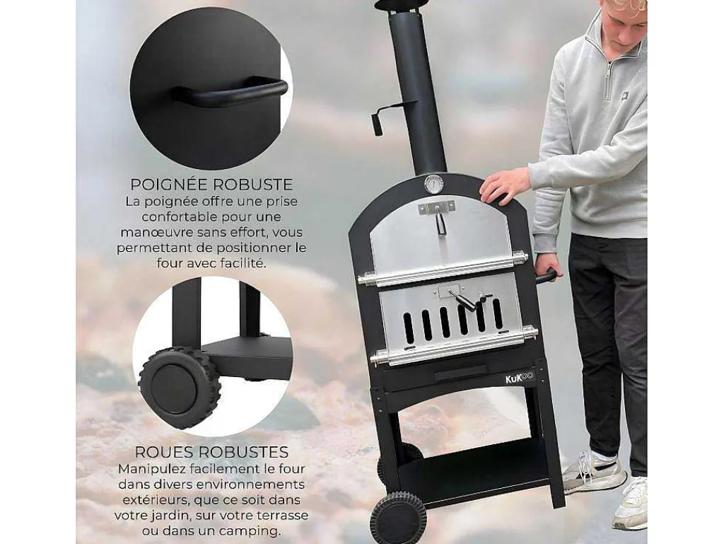 Kukoo Buiten Pizzaoven & Hoes-Monstershop New