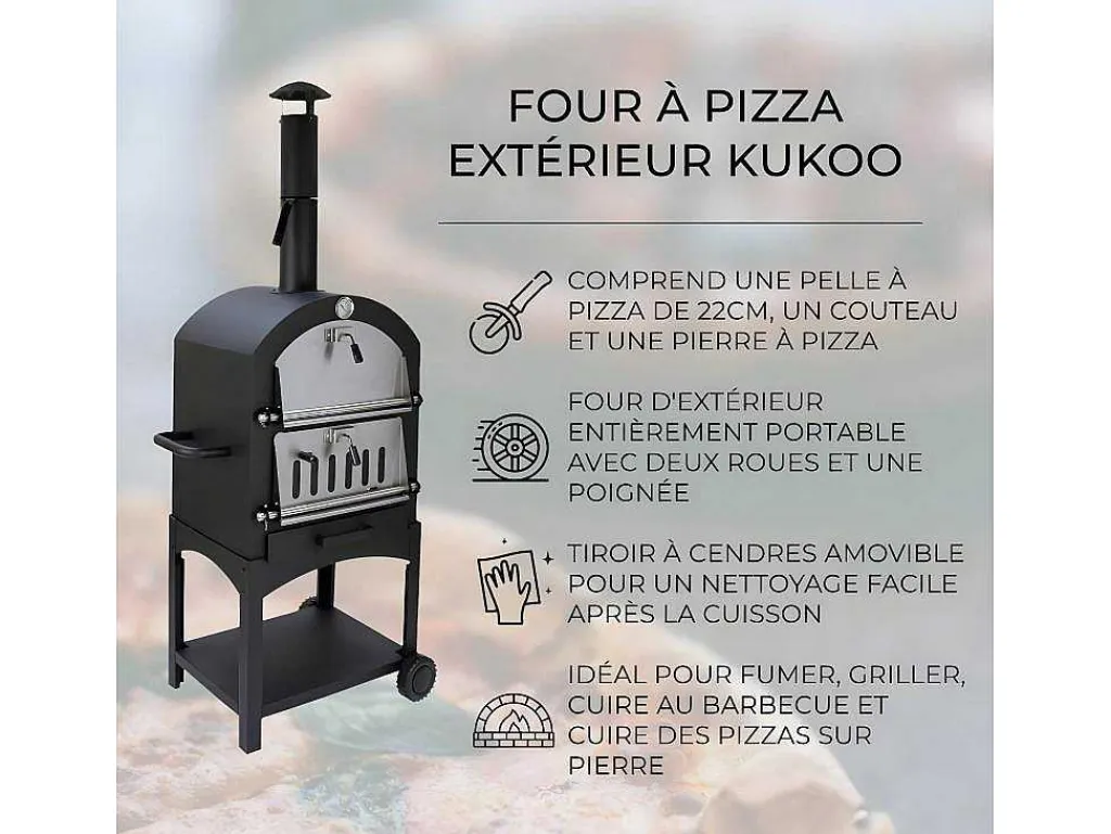 Kukoo Buiten Pizzaoven & Hoes-Monstershop New