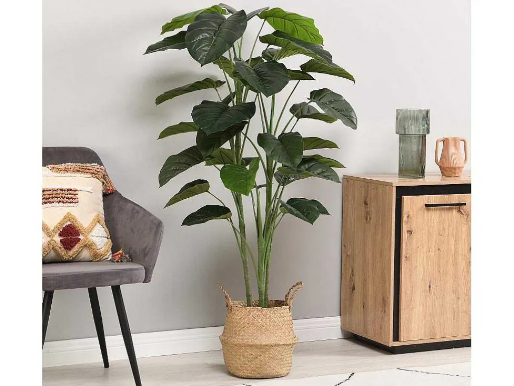 Kunstplant Taro Met Pot - H160 - Groen - Baja-OZAIA Clearance