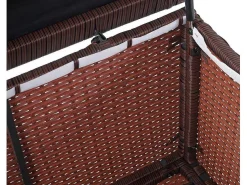 Kussenbox Van Polyrattan Mcw-D88 Iii, Premium Bruin, 80X160X94Cm 950L-Vente-unique Clearance