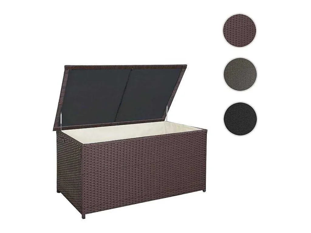 Kussenbox Van Polyrattan Mcw-D88 Iii, Premium Bruin, 80X160X94Cm 950L-Vente-unique Clearance
