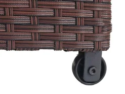 Kussenbox Van Polyrattan Mcw-D88 Iii, Premium Bruin, 80X160X94Cm 950L-Vente-unique Clearance
