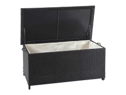 Kussenbox Van Polyrattan Mcw-D88 Iii, Premium Zwart, 51X100X50Cm 170L-Vente-unique New