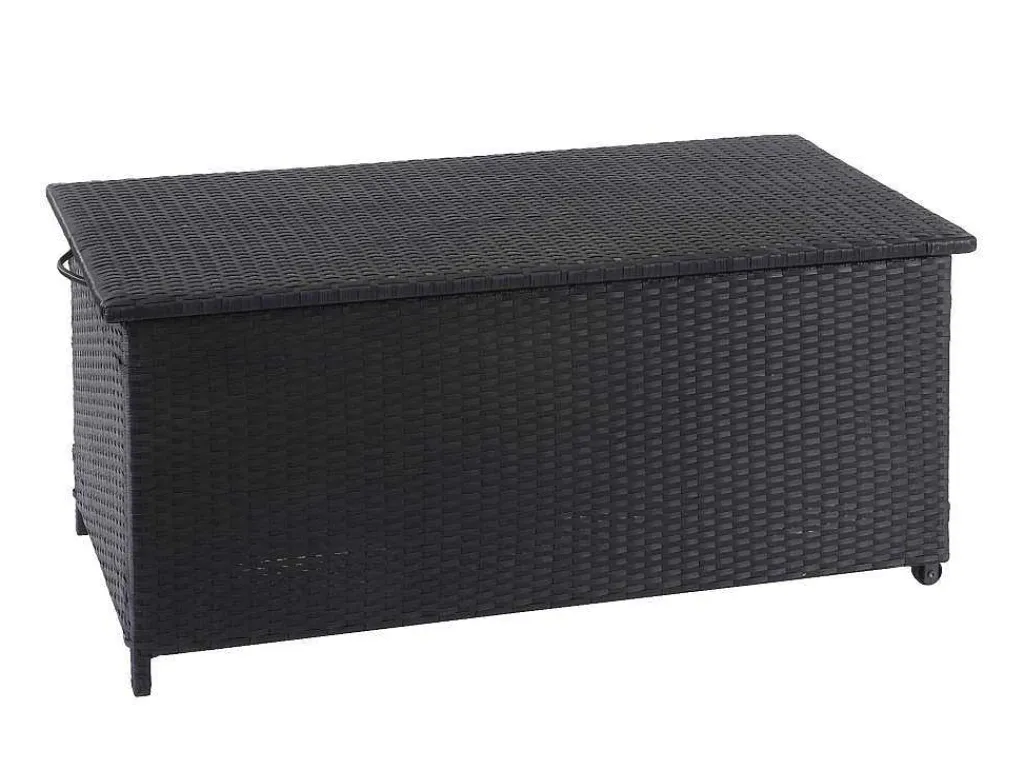 Kussenbox Van Polyrattan Mcw-D88 Iii, Premium Zwart, 51X100X50Cm 170L-Vente-unique New