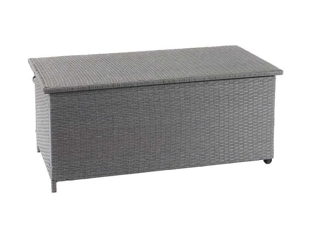 Kussenbox Van Polyrattan Mcw-D88 Iii, Premium Grijs, 51X100X50Cm 170L-Vente-unique Sale