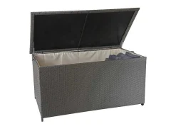 Kussenbox Van Polyrattan Mcw-D88 Iii, Premium Grijs, 80X160X94Cm 950L-Vente-unique Sale