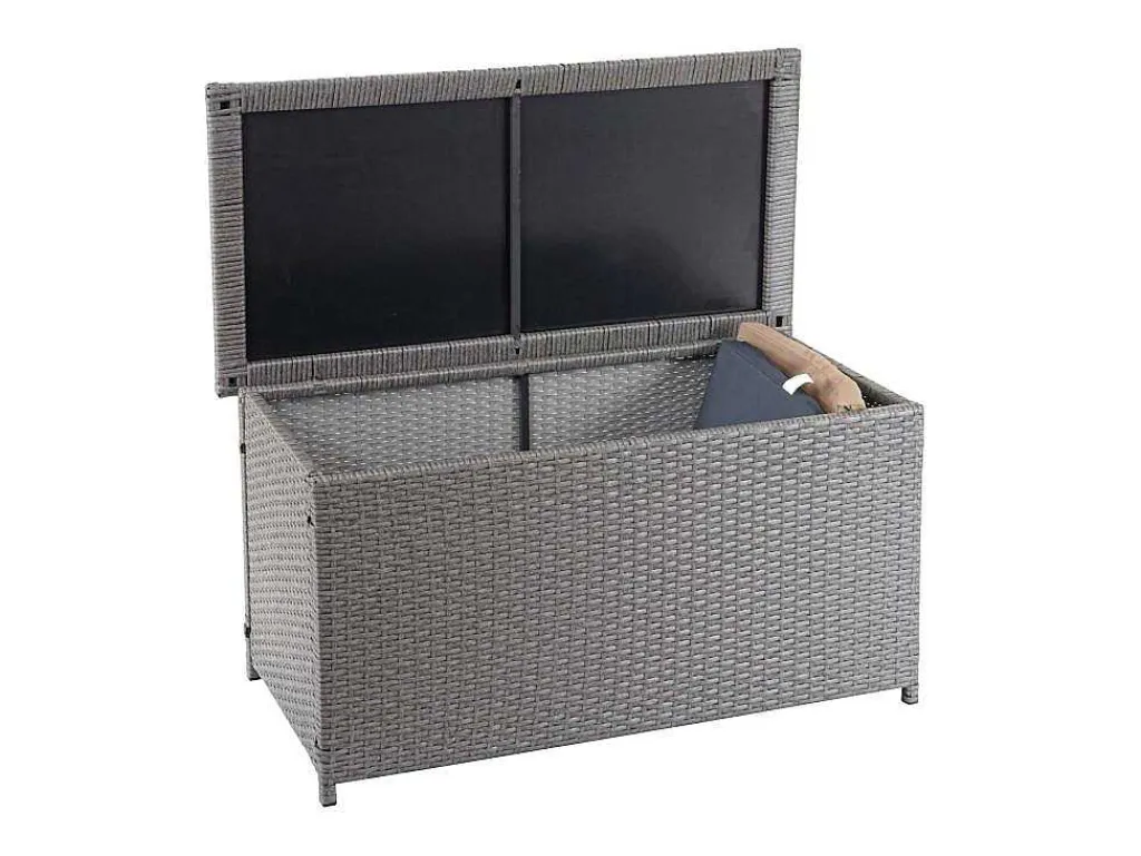Kussenbox Van Polyrattan Mcw-D88 Iii, Basic Grijs, 51X115X59Cm 250L-Vente-unique Online