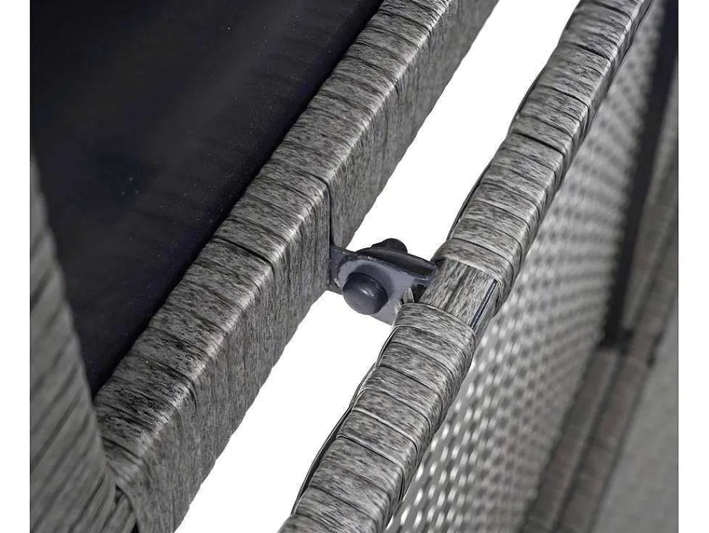 Kussenbox Van Polyrattan Mcw-D88 Iii, Basic Grijs, 51X115X59Cm 250L-Vente-unique Online