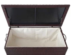Kussenbox Van Polyrattan Mcw-D88 Iii, Premium Bruin, 51X100X50Cm 170L-Vente-unique New