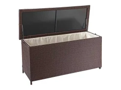 Kussenbox Van Polyrattan Mcw-D88 Iii, Premium Bruin, 63X135X52Cm 320L-Vente-unique Clearance