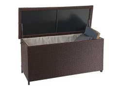 Kussenbox Van Polyrattan Mcw-D88 Iii, Premium Bruin, 63X135X52Cm 320L-Vente-unique Clearance