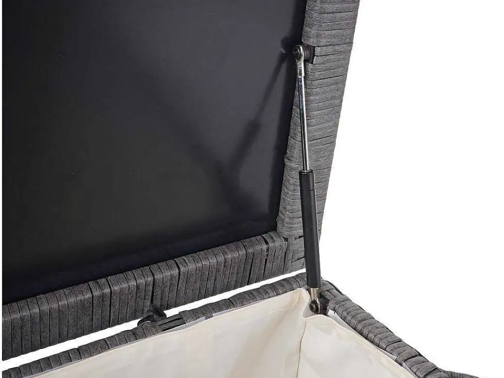 Kussenbox Van Polyrattan Mcw-D88 Iii, Premium Grijs, 51X115X59Cm 250L-Vente-unique New