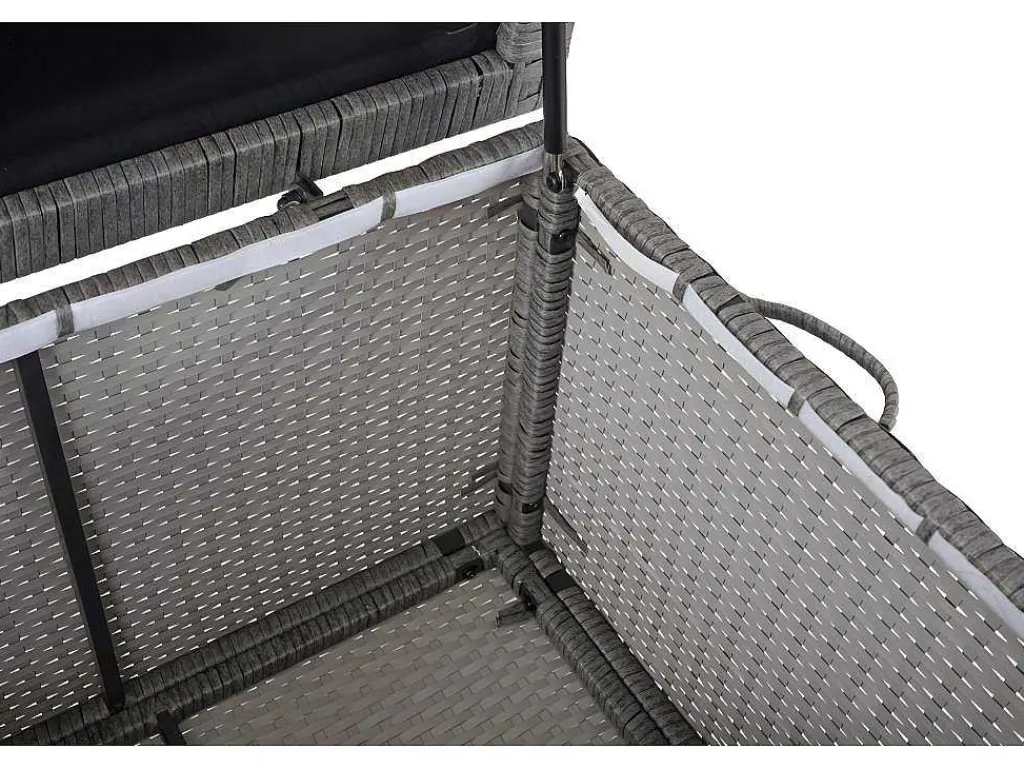 Kussenbox Van Polyrattan Mcw-D88 Iii, Premium Grijs, 51X115X59Cm 250L-Vente-unique New