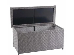 Kussenbox Van Polyrattan Mcw-D88 Iii, Basic Grijs, 63X135X52Cm 320L-Vente-unique Sale