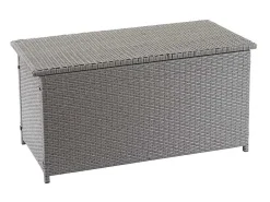Kussenbox Van Polyrattan Mcw-D88 Iii, Basic Grijs, 63X135X52Cm 320L-Vente-unique Sale
