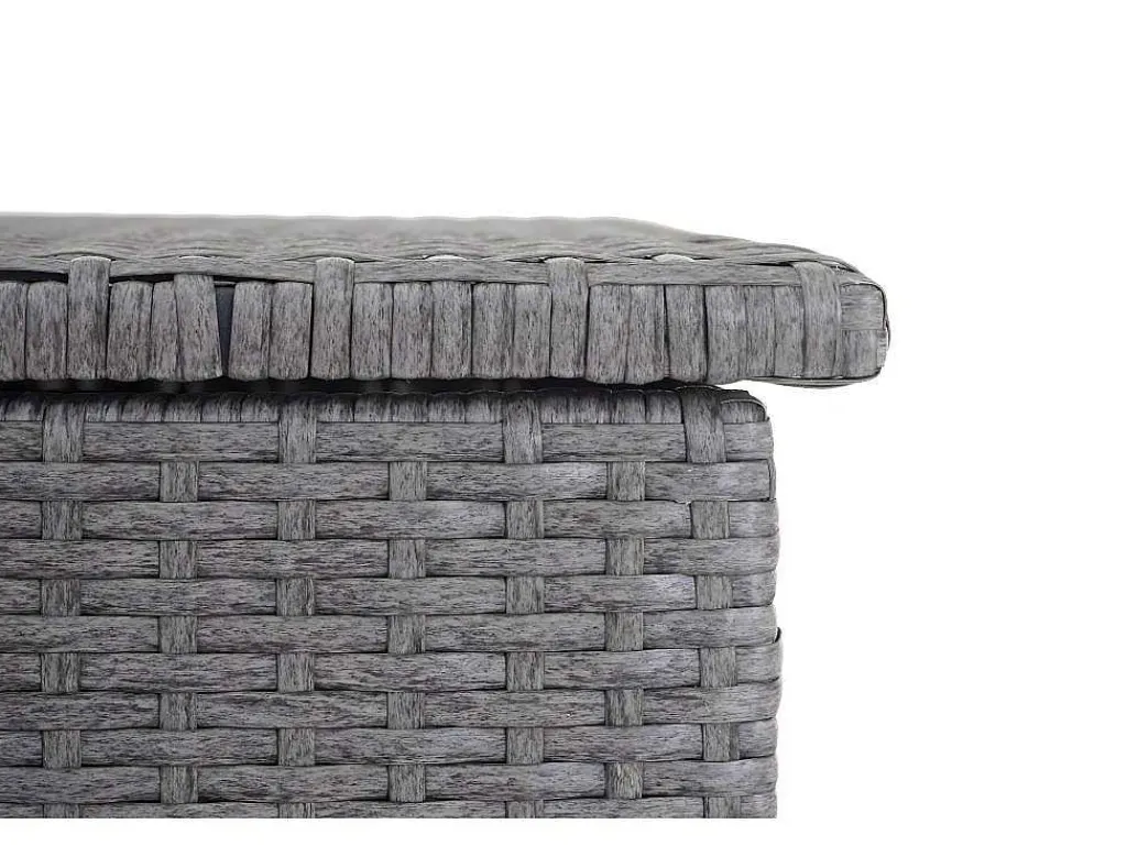 Kussenbox Van Polyrattan Mcw-D88 Iii, Basic Grijs, 63X135X52Cm 320L-Vente-unique Sale