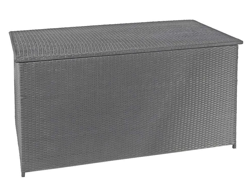 Kussenbox Van Polyrattan Mcw-D88 Iii, Basic Grijs, 80X160X94Cm 950L-Vente-unique Hot