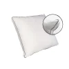 Kussengevoelig Hoofdkussen In Perkaal Katoen - 91 Draden/Cm - 50 X 70 Cm - 700 Gr - Wit - Auxence-Palacio Sale
