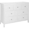 Ladekast Albane - 7 Laden - Wit Grenen-Vente-unique Discount