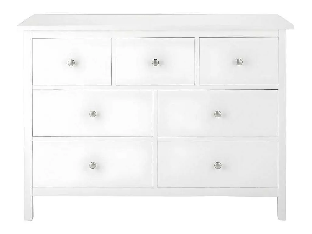 Ladekast Albane - 7 Laden - Wit Grenen-Vente-unique Discount
