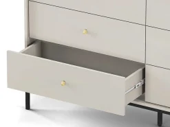 Ladekast Met 6 Laden - Beige - Bogdan-Vente-unique Sale