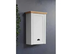 Landside Badkamerkast Wandophanging, 1 Deur, Grijs.-Vente-unique Sale