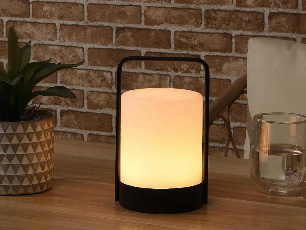 Led Draagbare Buitenlamp - H. 20Cm - Veranderende Kleuren - Balogna-OZAIA Clearance