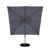 Leeds Parasol Grijszwart.-Vente-unique Hot