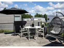Leeds Parasol Zwartgrijs.-Vente-unique Sale