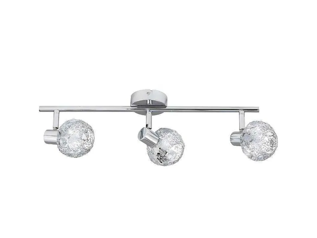Lena Plafondlamp, Chroom, 47,5X10X13,5 Cm,-EPIKASA Clearance