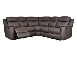 Leren Relaxhoekbank Evasion - Bruin-Vente-unique