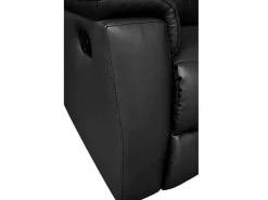Leren Relaxhoekbank Evasion - Zwart-Vente-unique Hot