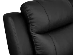 Leren Relaxhoekbank Evasion - Zwart-Vente-unique Hot