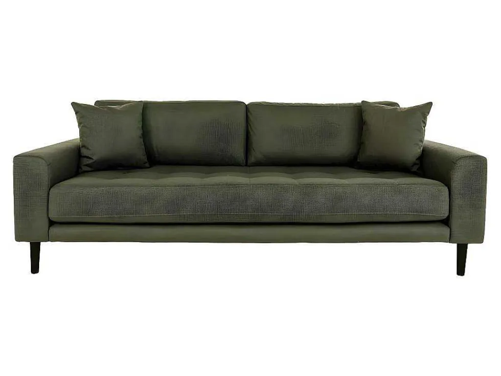 Lido Bank 3 Persoons 2 Kussens Groen.-Vente-unique Clearance