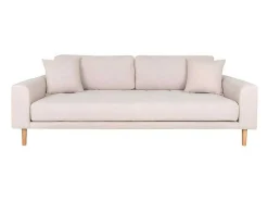 Lido Bank 3 Persoons Met 2 Kussens Zandkleurig.-Vente-unique Best