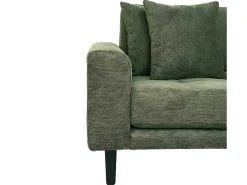 Lido Bank Bank Met Chaise Longue Rechts Gericht 4 Kussens Groen.-House Nordic Discount