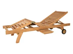 Ligstoel Met Meerdere Standen Byblos - Teak-MYLIA Clearance