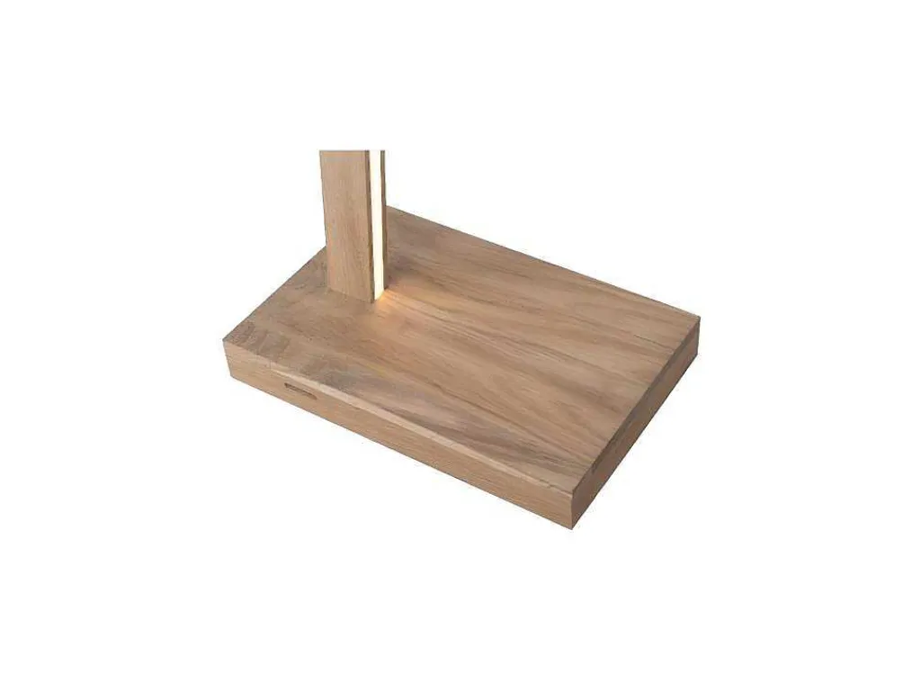 Linus Vloerlamp, Eiken Geolied, 20X30X150 Cm,-EPIKASA Online