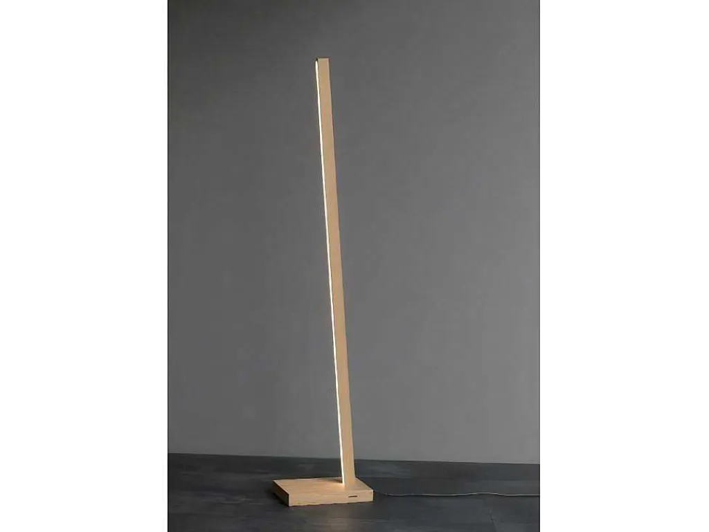 Linus Vloerlamp, Eiken Geolied, 20X30X150 Cm,-EPIKASA Online