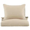 Livia Bedset 1 Set 200X150Cm Beige, Wit.-Vente-unique Best
