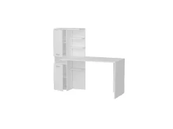 Lotus Bureau, Wit, 150X60X135 Cm,-EPIKASA Sale