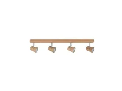 Lucy Plafondlamp, Eiken, 50X9X15 Cm,-EPIKASA Online