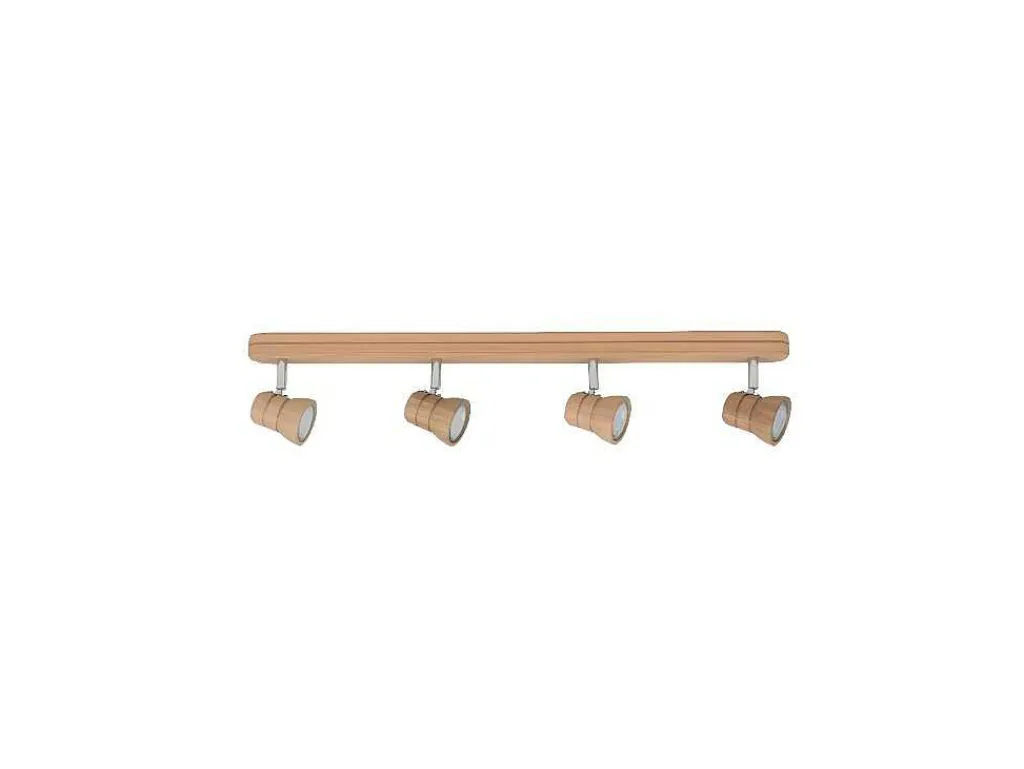 Lucy Plafondlamp, Eiken, 50X9X15 Cm,-EPIKASA Online